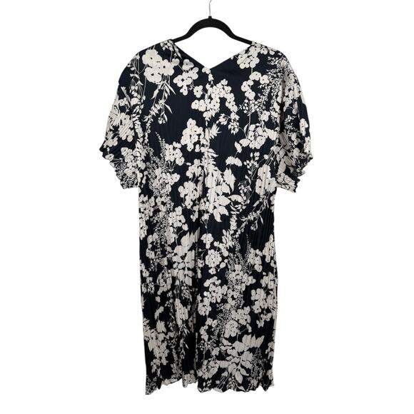 Vince Dress Arboretum short two tone crushed satin size Medium M - Picture 5 of 5